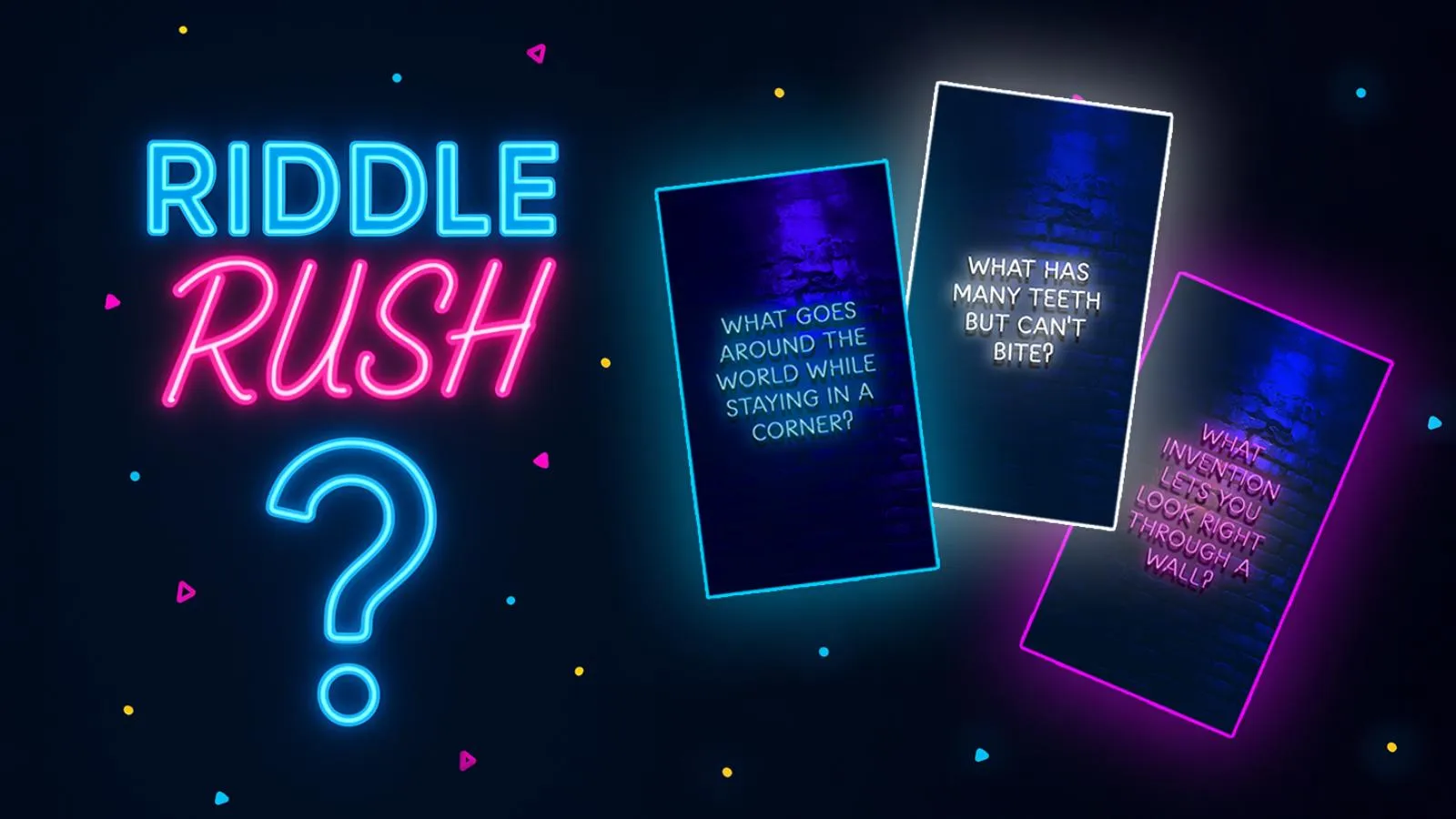 Riddle Rush - Flip, think, and laugh together. cover