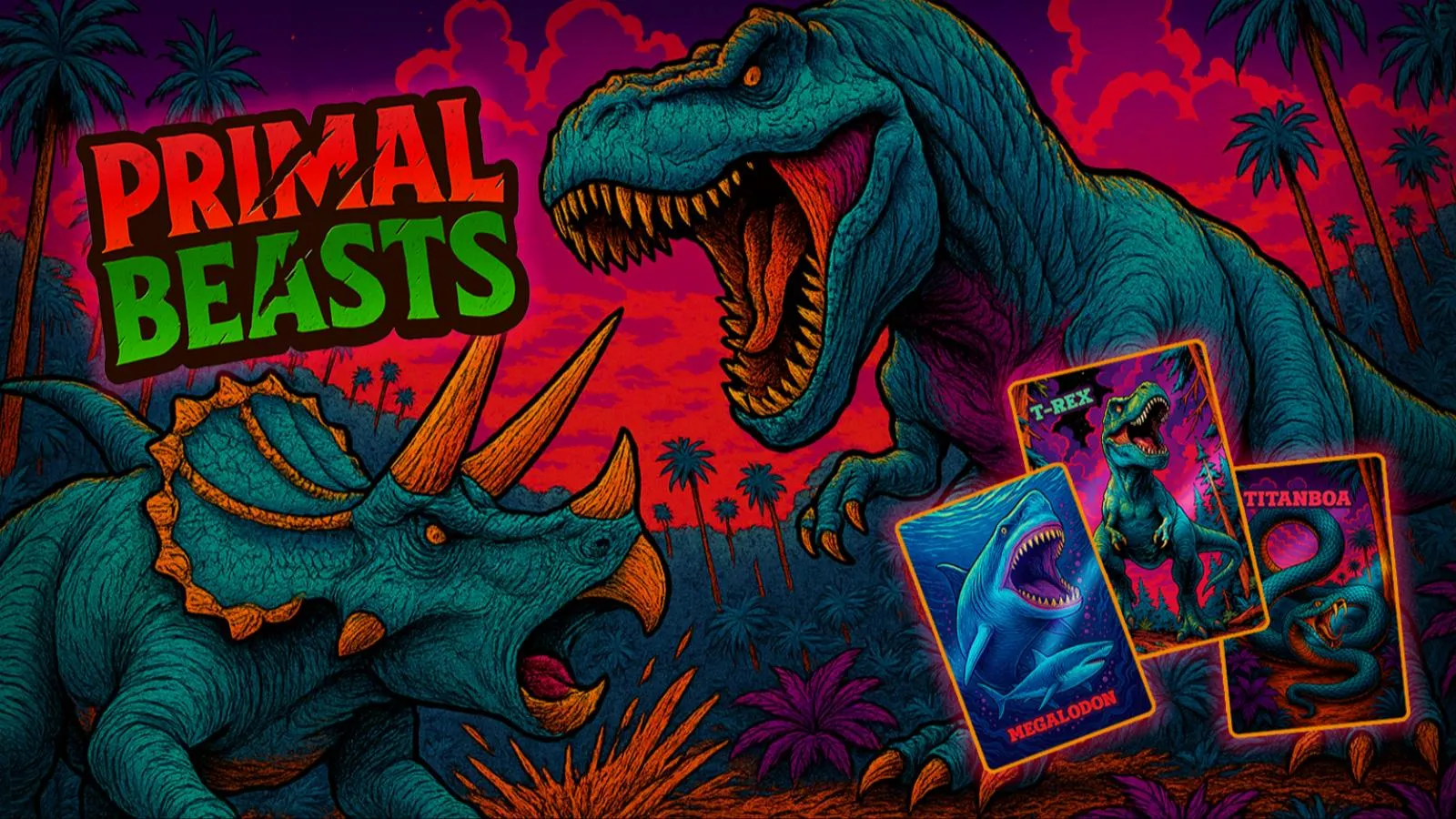 Primal Beasts – The Legends That Time Forgot cover